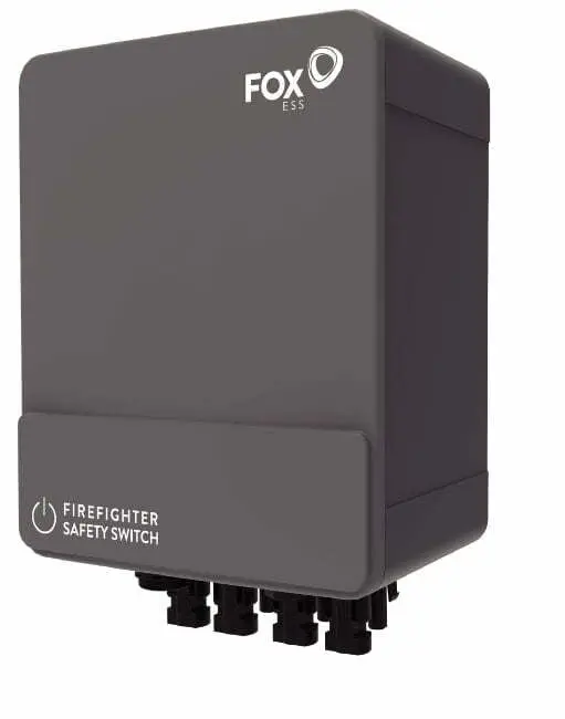 Przeciwpożarowy wyłącznik prądu FoxESS FOX S-BOX