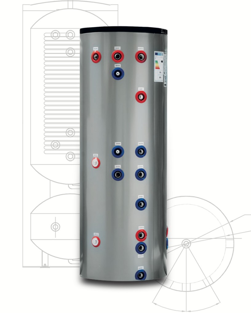 Kombitank 200L/60 Puffer -TH-CWU200/ZB60