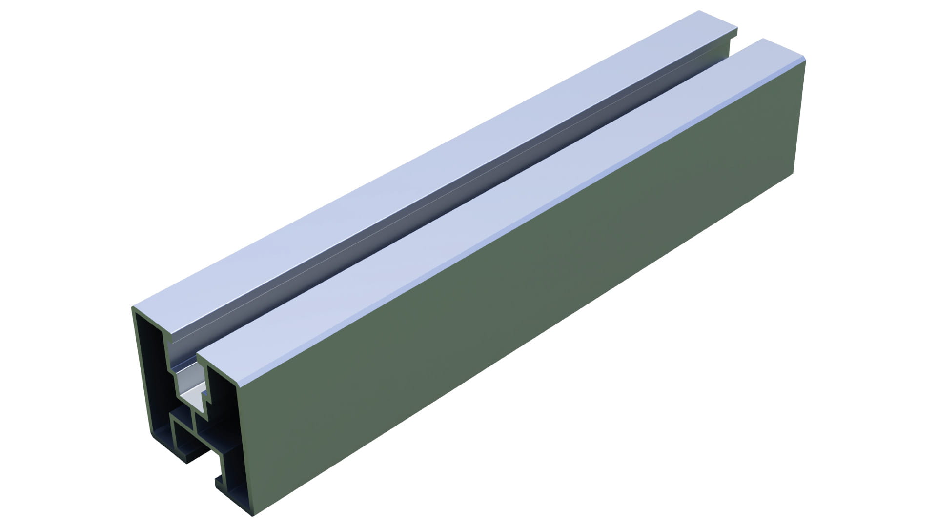 S-LIGHT-2500 - Szyna montażowa LIGHT SMA 40x40x1,2 L2500